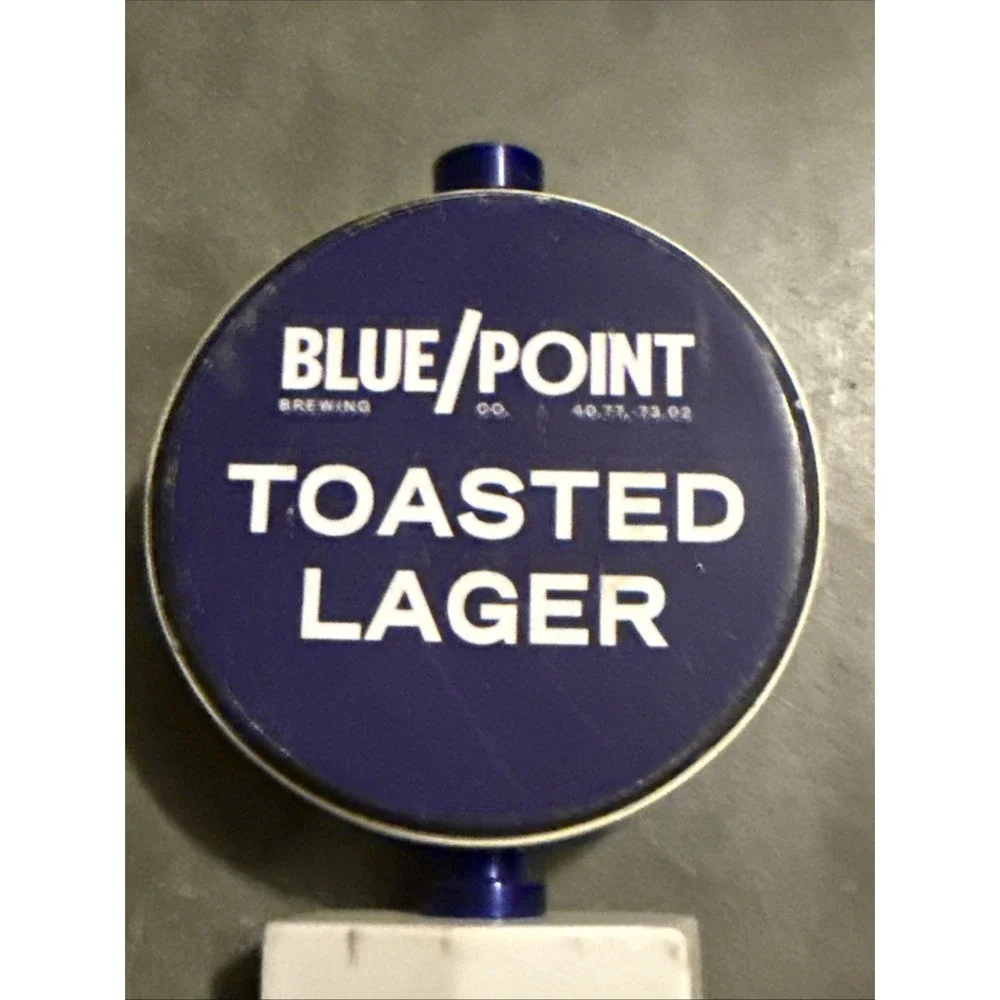 BLUE POINT BREWING Toasted Lager Draft Beer Tap Handle